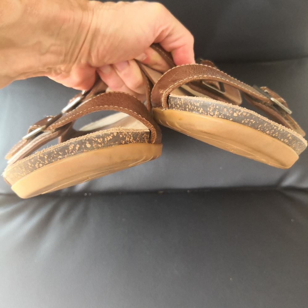 Dansko Brown Leather Sandals EU39 - Picture 6 of 16